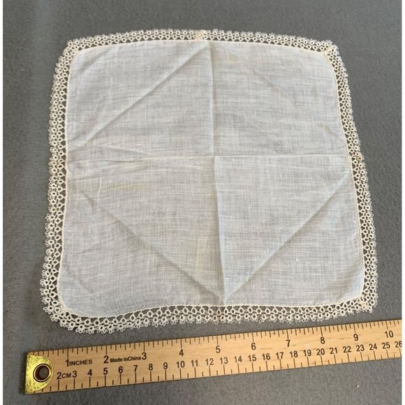 Vintage Handkerchief Collection Mix of Floral Patterns & Embroidered Designs - Picture 9 of 13